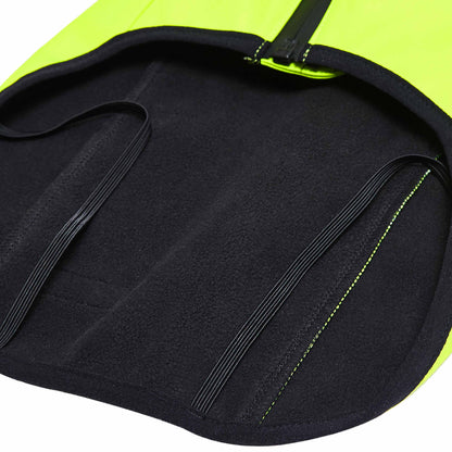 Waterproof Reflective Dog Softshell Jacket: Neon Yellow