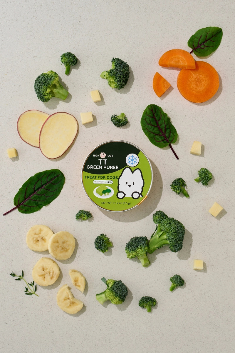 Wholesome Green Puree For Dogs