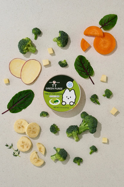 Wholesome Green Puree For Dogs