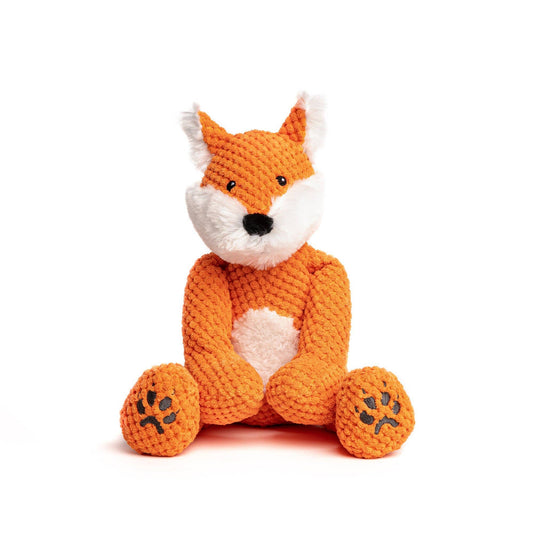 Floppy Fox Plush Dog Toy: Large