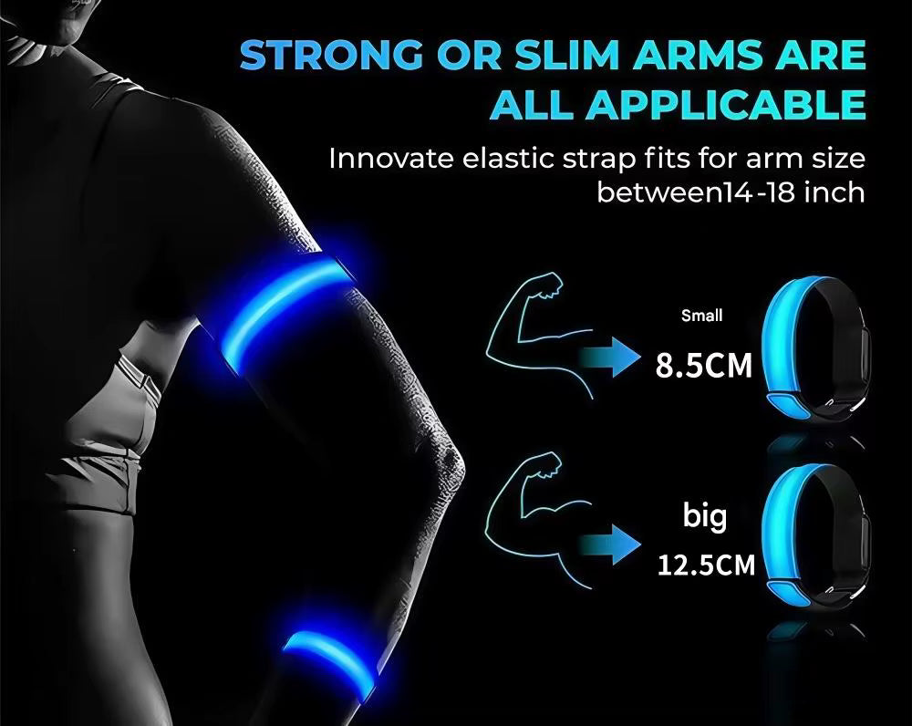 2-Pack LED Safety Bands!