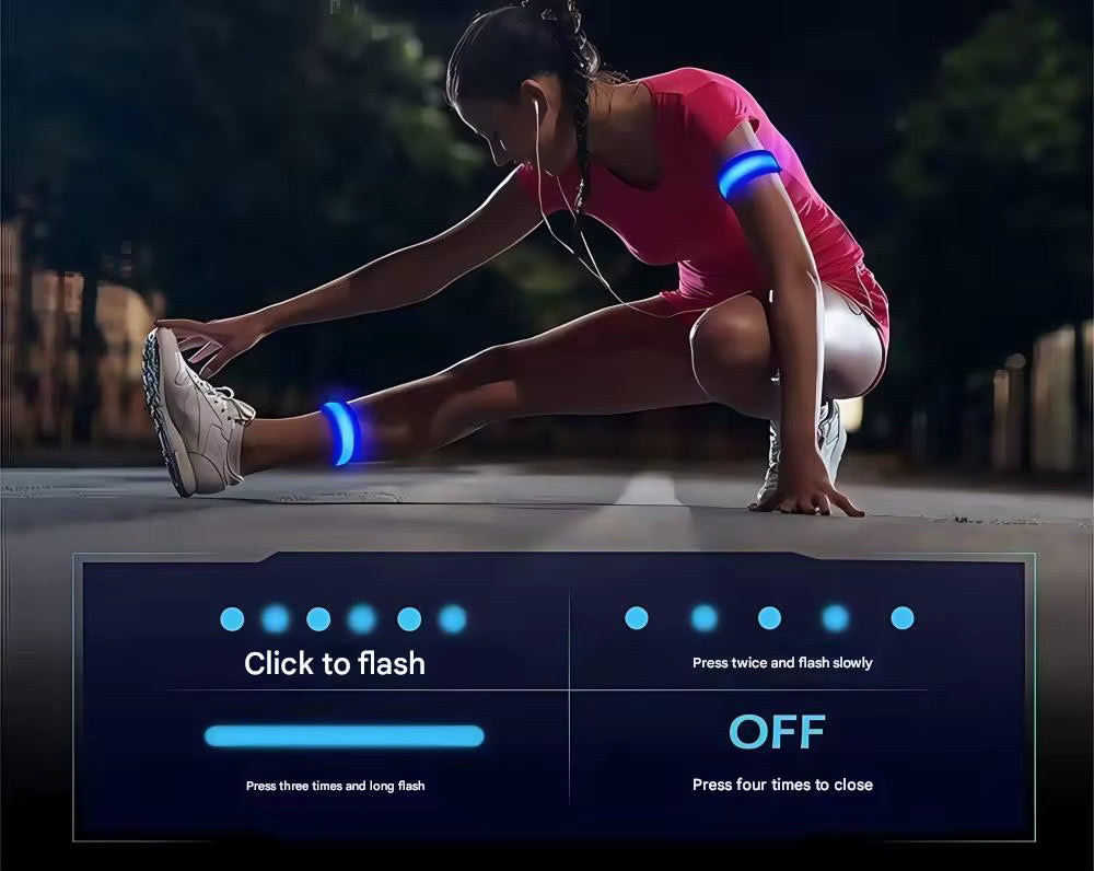 2-Pack LED Safety Bands!