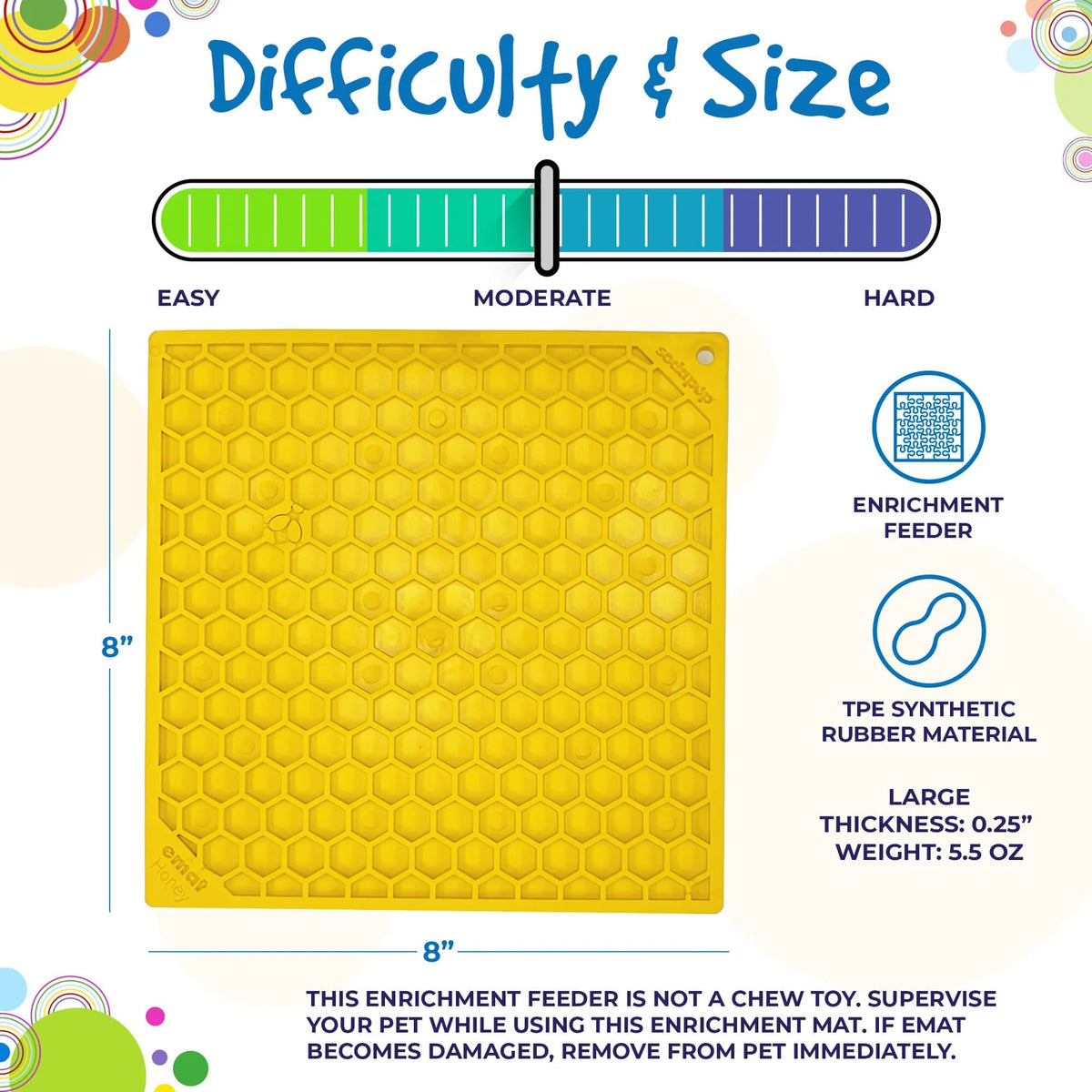Honeycomb Lick Mat