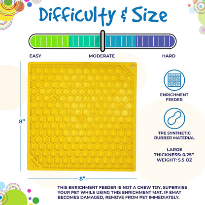 Honeycomb Lick Mat