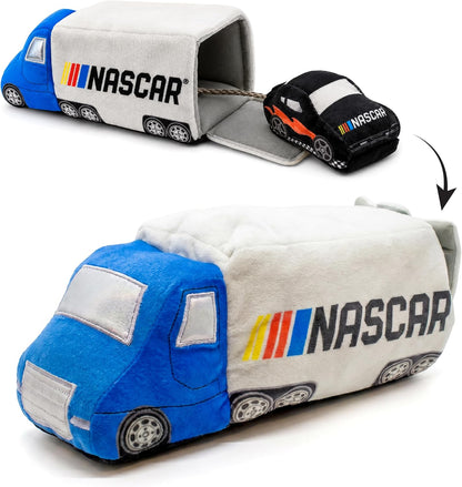 NASCAR Semi Truck and Race Car