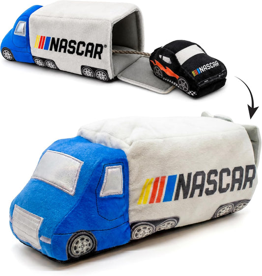 NASCAR Semi Truck and Race Car