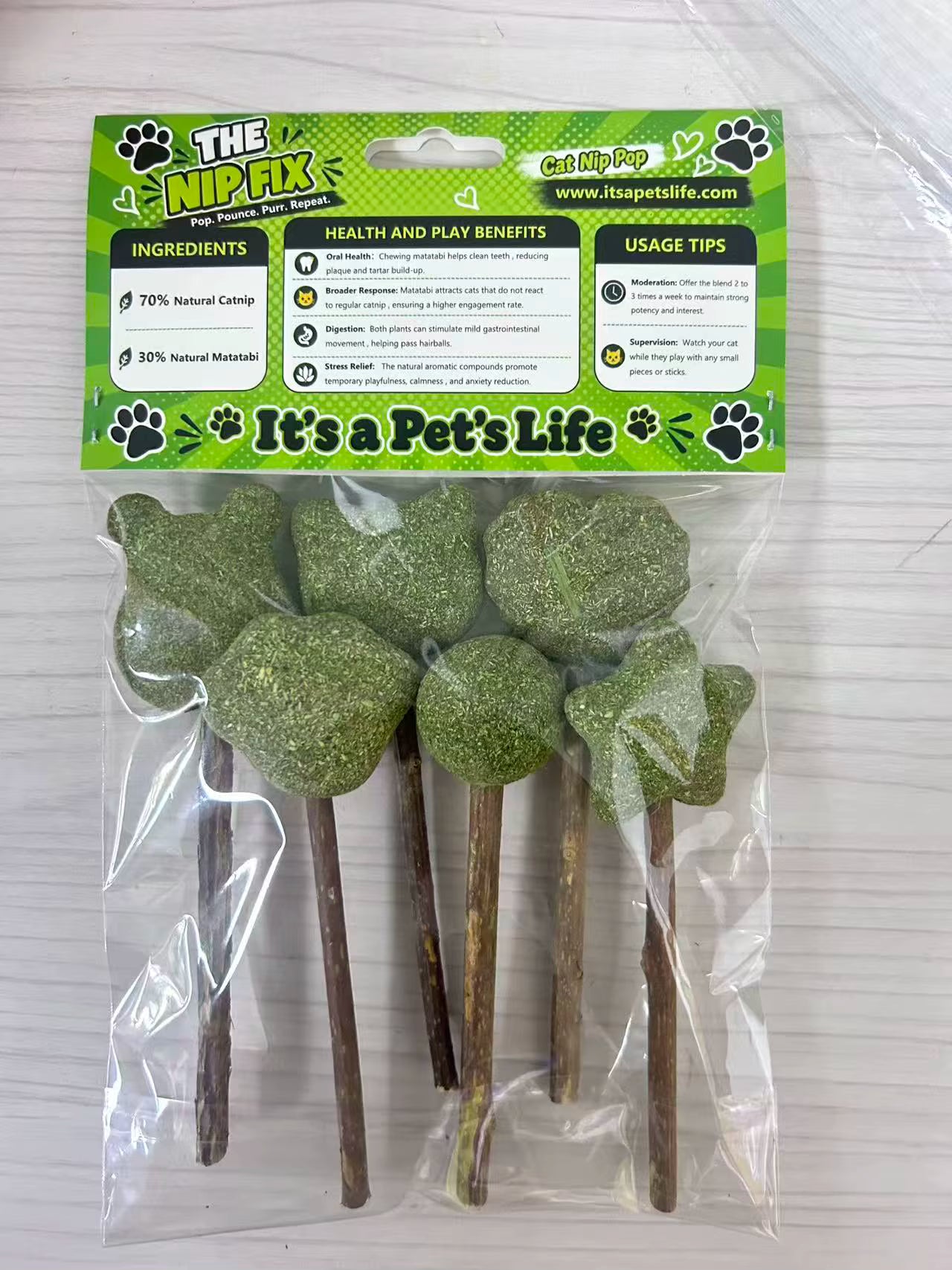 Coming soon- The Nip Fix-Catnip pops