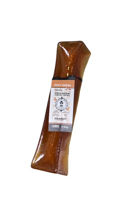 Mighty Marrows Collagen Dental Chew 3 Sizes