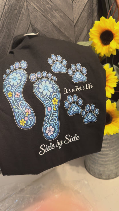 Side by Side Womans T-shirt