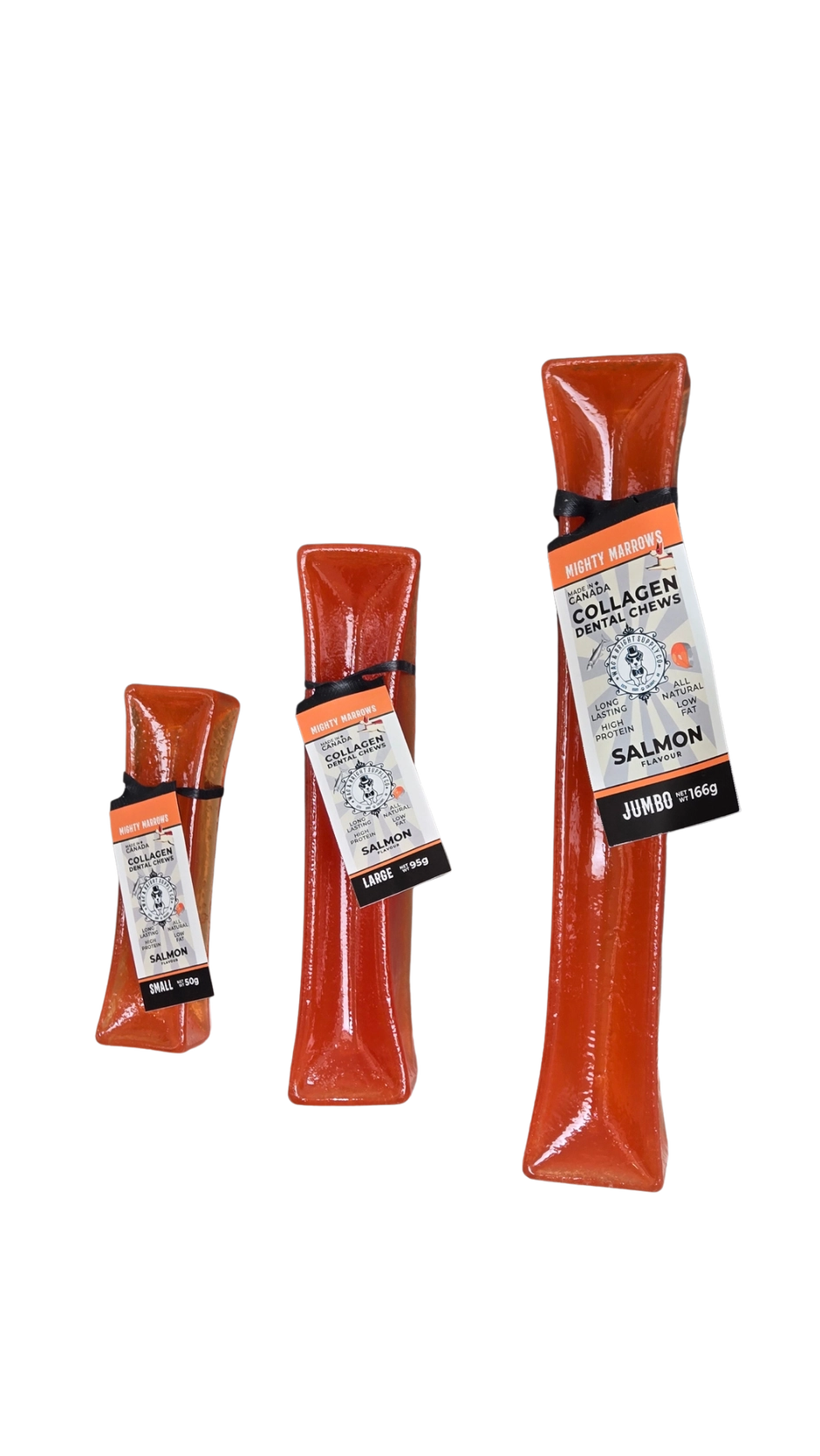 Mighty Marrows Collagen Dental Chew 3 Sizes